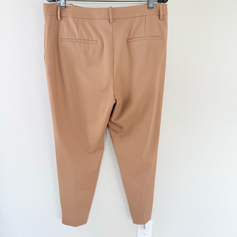 New MM Lafleur The Mejia Pant Italian Wool Twill Camel Tan Business Casual NWT - Picture 8 of 13